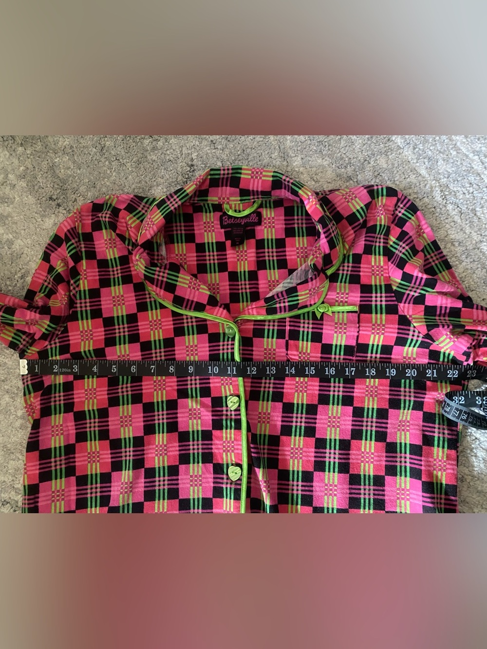 Betseyville Pajama Set Size XL 💕💚 - Picture 9 of 10